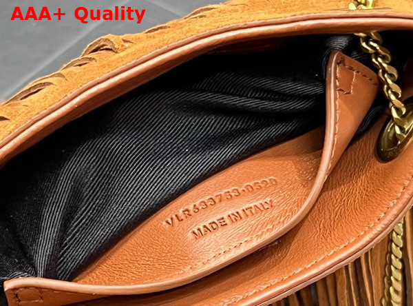 Saint Laurent Grace Small Chain Bag in Brick Suede Replica