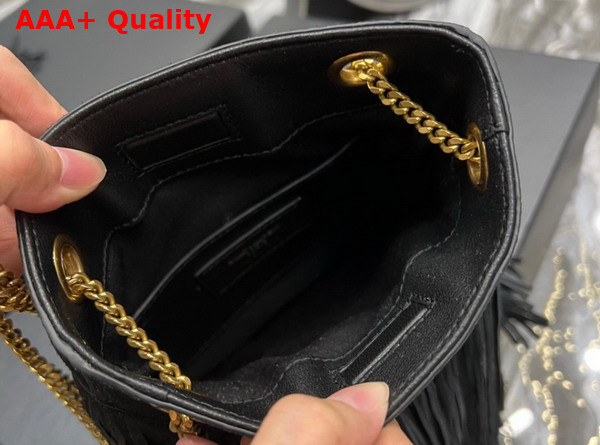Saint Laurent Grace Small Chain Bag in Suede Noir Replica