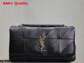 Saint Laurent Jamie Medium Chain Bag in Black Lambskin Replica
