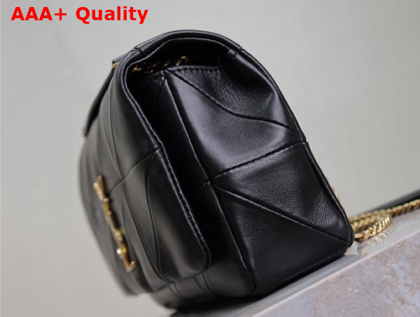 Saint Laurent Jamie Medium Chain Bag in Black Lambskin Replica