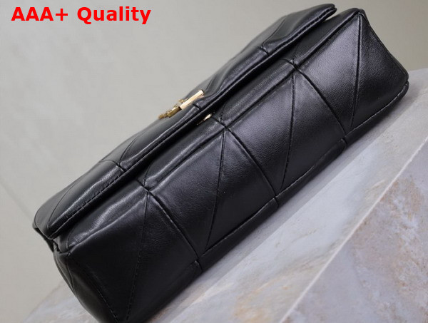 Saint Laurent Jamie Medium Chain Bag in Black Lambskin Replica