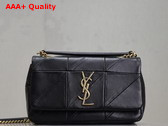 Saint Laurent Jamie Mini Chain Bag in Black Lambskin Replica