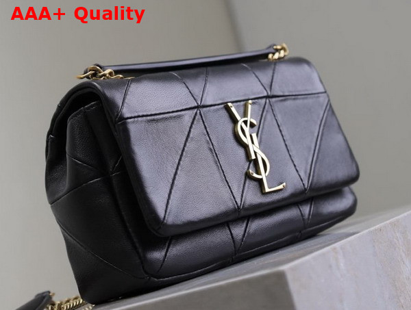 Saint Laurent Jamie Mini Chain Bag in Black Lambskin Replica