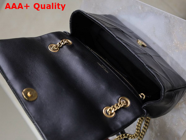 Saint Laurent Jamie Mini Chain Bag in Black Lambskin Replica