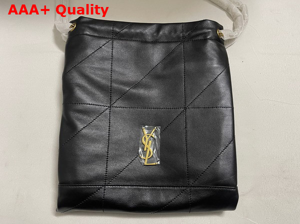 Saint Laurent Jamie Pochon in Black Lambskin Replica