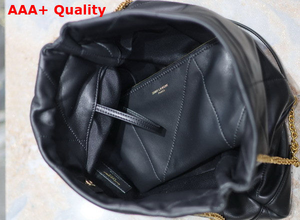 Saint Laurent Jamie Pochon in Black Lambskin Replica