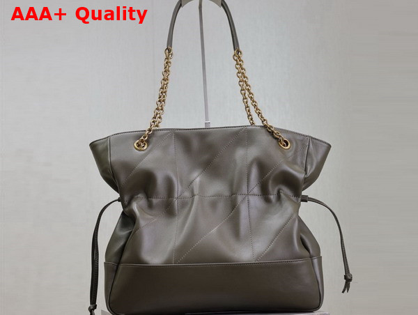 Saint Laurent Jamie Shopping Bag in Light Musk Lambskin Replica