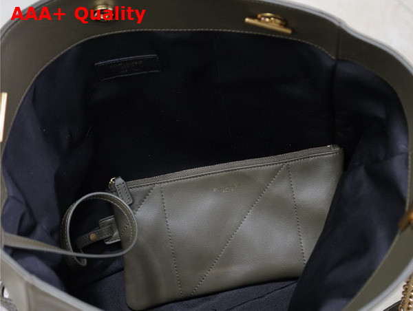 Saint Laurent Jamie Shopping Bag in Light Musk Lambskin Replica