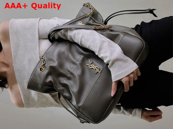 Saint Laurent Jamie Shopping Bag in Light Musk Lambskin Replica