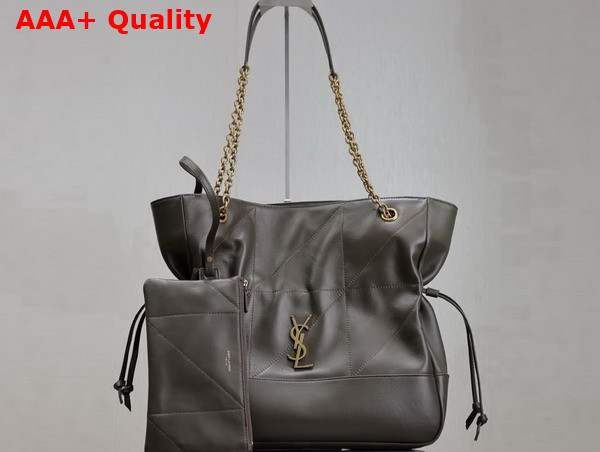 Saint Laurent Jamie Shopping Bag in Light Musk Lambskin Replica