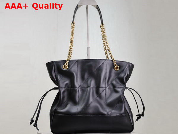 Saint Laurent Jamie Shopping Small in Lambskin Black Replica