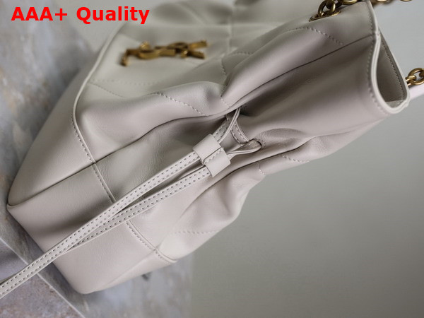 Saint Laurent Jamie Shopping Small in Lambskin Blanc Vintage Replica
