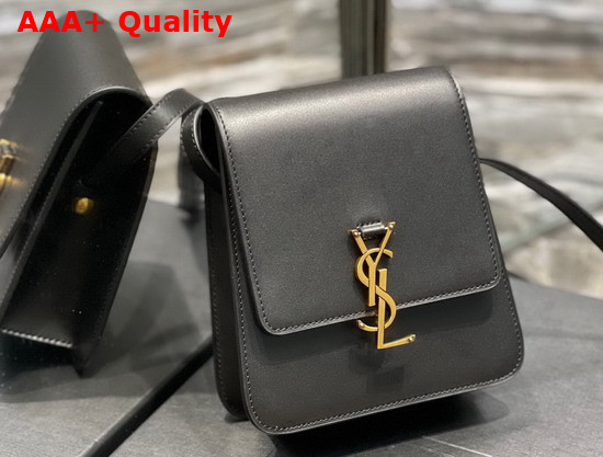 Saint Laurent Kaia North South Satchel in Vegetable Tanned Leather Black Replica