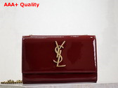 Saint Laurent Kate Small in Patent Leather Grenade Replica