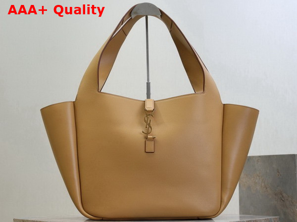 Saint Laurent Le 5 A 7 Bea in Smooth Leather Beige Replica