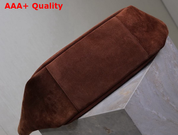 Saint Laurent Le 5 A 7 Bea in Suede Carmel Cognac Replica