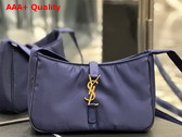 Saint Laurent Le 5 A 7 Crossbody Bag in Econyl Regenerated Nylon Navy and Black Replica