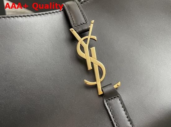 Saint Laurent Le 5 A 7 Hobo Bag in Smooth Leather Black Replica