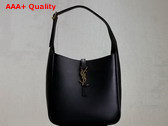 Saint Laurent Le 5 A 7 Supple Small in Grained Leather Black Replica