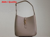 Saint Laurent Le 5 A 7 Supple Small in Grained Leather Pecan Brown Replica