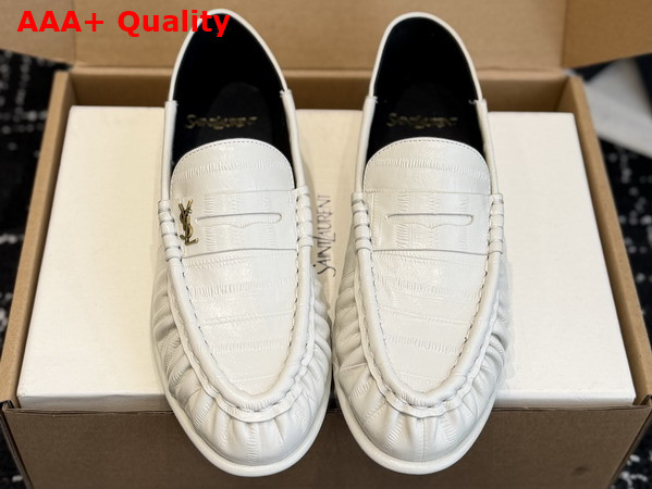 Saint Laurent Le Loafer Foldable in Hagfish A004150WXAG2063 Replica