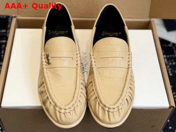 Saint Laurent Le Loafer Foldable in Hagfish A004150WXAG2063 Replica