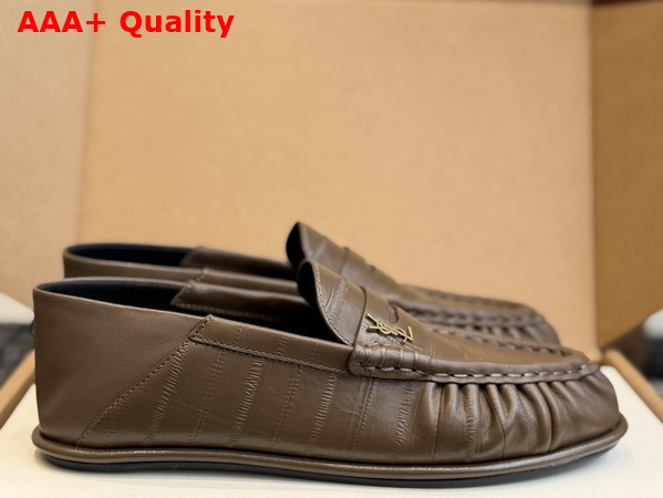 Saint Laurent Le Loafer Foldable in Hagfish A004150WXAG2063 Replica