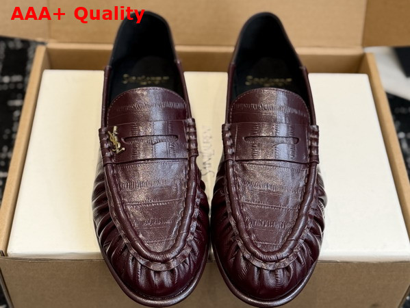 Saint Laurent Le Loafer Foldable in Hagfish A004150WXAG2063 Replica
