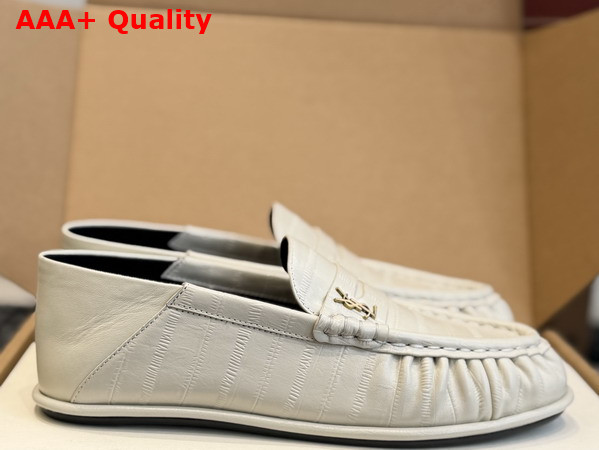 Saint Laurent Le Loafer Foldable in Hagfish A004150WXAG2063 Replica