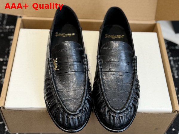 Saint Laurent Le Loafer Foldable in Hagfish A004150WXAG2063 Replica