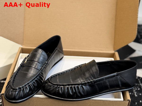 Saint Laurent Le Loafer Foldable in Hagfish A004150WXAG2063 Replica