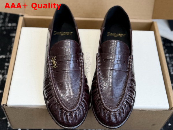 Saint Laurent Le Loafer Foldable in Hagfish A004150WXAG2063 Replica
