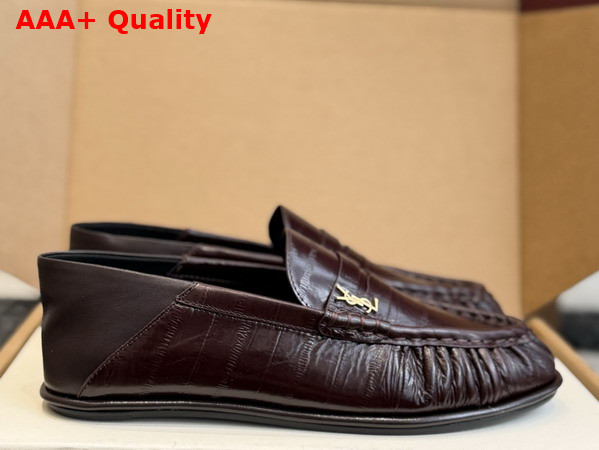 Saint Laurent Le Loafer Foldable in Hagfish A004150WXAG2063 Replica