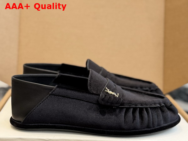 Saint Laurent Le Loafer Foldable in Velvet A003SHGVOAL6193 Replica