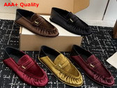 Saint Laurent Le Loafer Foldable in Velvet A003SHGVOAL6193 Replica