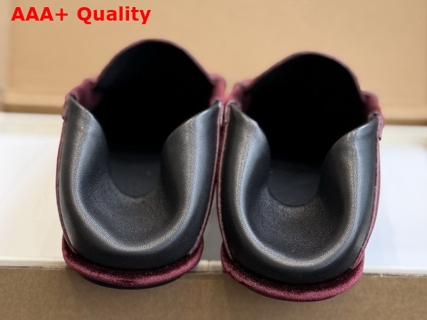 Saint Laurent Le Loafer Foldable in Velvet A003SHGVOAL6193 Replica