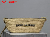 Saint Laurent Le Rafia Crossbody Bag in Naturel Replica