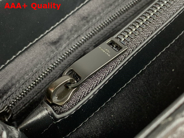 Saint Laurent Loulou Medium in Black Quilted Leather Matte Black Brass Hardware Replica