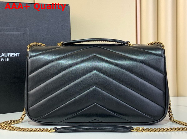 Saint Laurent Loulou Medium in Matelasse Lambskin Black 801439 Replica