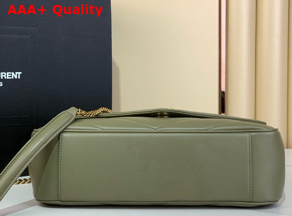 Saint Laurent Loulou Medium in Matelasse Lambskin Strong Moss 801439 Replica