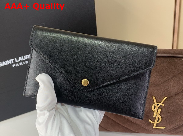 Saint Laurent Loulou Medium in Matelasse Suede Brown Coffee 801439 Replica