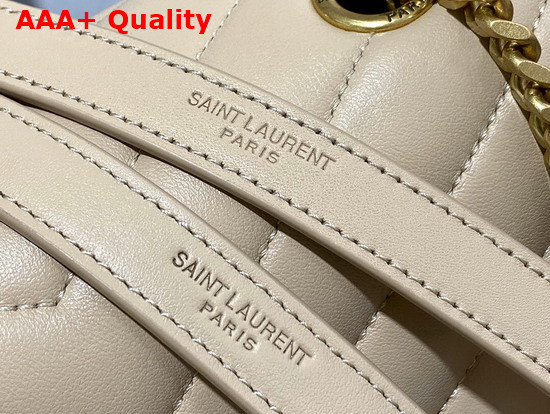 Saint Laurent Loulou Medium in Matelasse Y Leather Dark Beige Replica