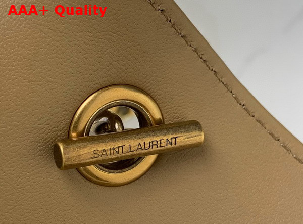 Saint Laurent Loulou Mini in Lambskin Dark Beige 821749 Replica