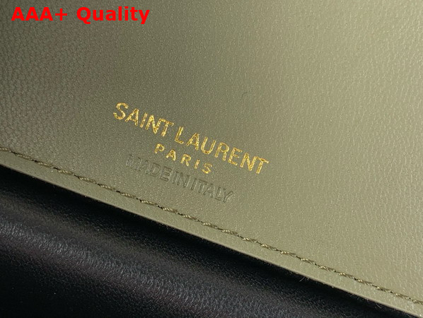 Saint Laurent Loulou Mini in Lambskin Strong Moss 821749 Replica