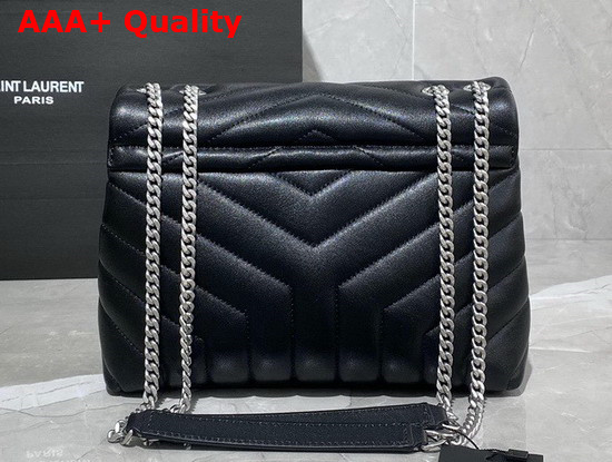 Saint Laurent Loulou Small in Quilted Y Leather Black Replica