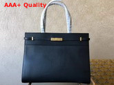 Saint Laurent Manhattan Medium Shopping Bag in Black Smooth Leather Replica