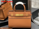 Saint Laurent Manhattan Nano Shopping Bag in Brick Box Saint Laurent Leather Replica