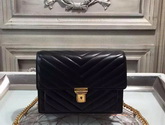 Saint Laurent Medium High School Bag in Black Lambskin for Sale