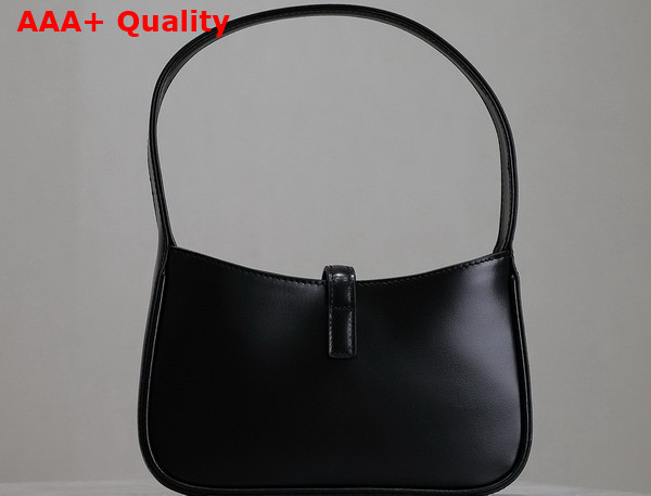 Saint Laurent Mini Le 5 A 7 in Smooth Leather Black Replica