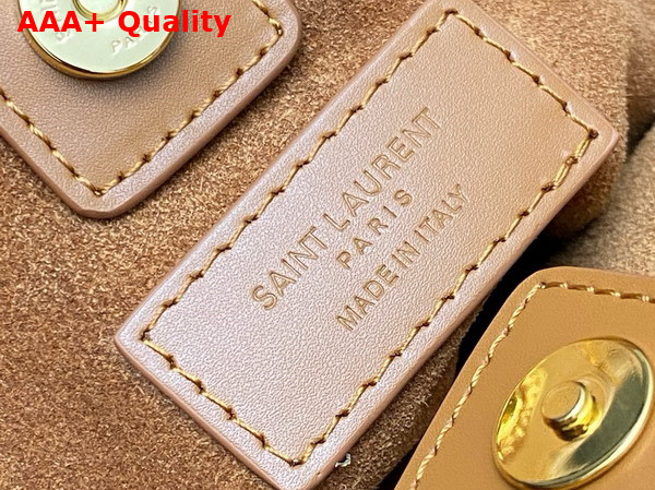 Saint Laurent Mini Toy Shopping Saint Laurent in Box Leather Fox Replica